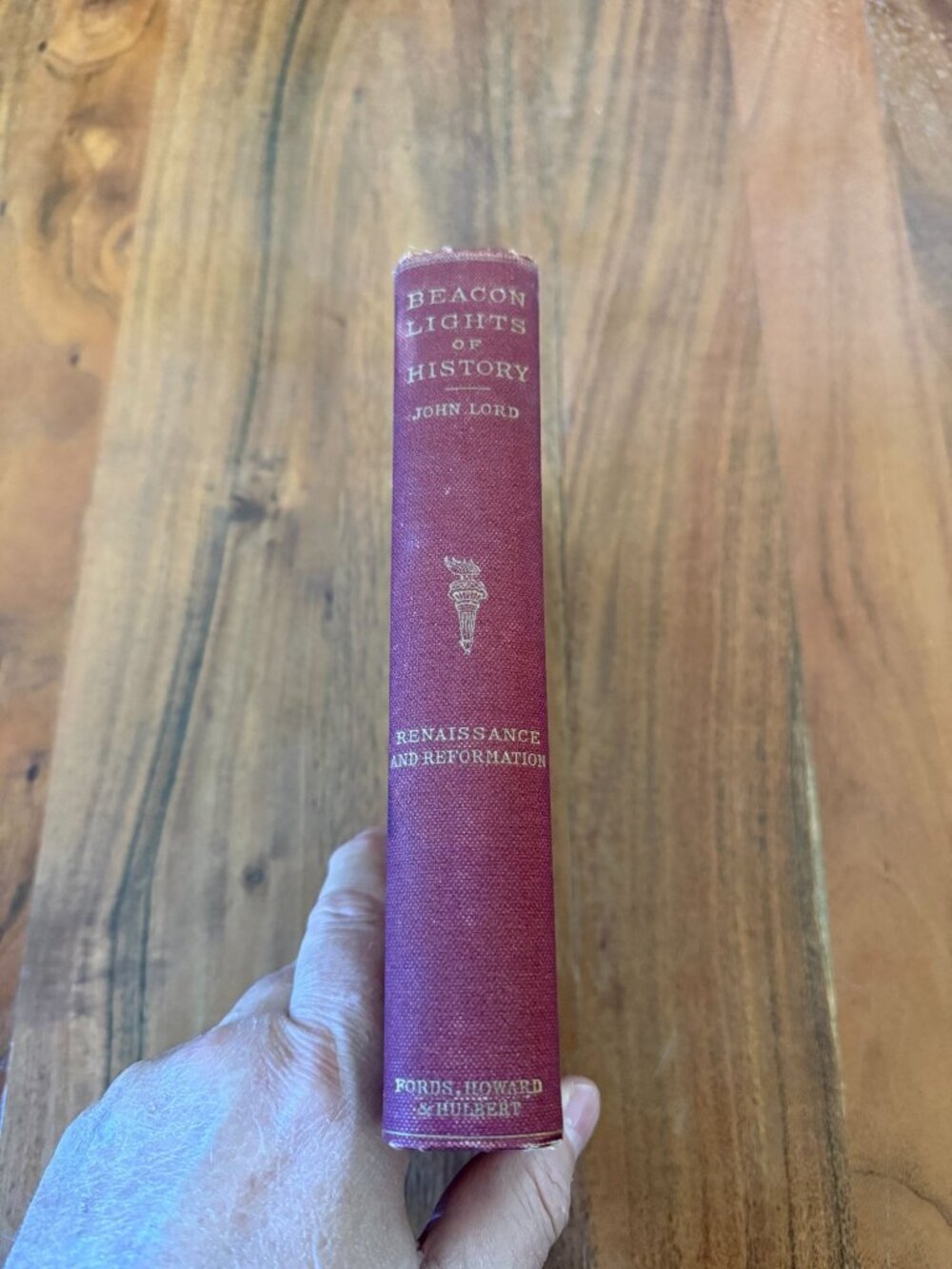 Beacon Lights of History Vol III Renaissance Reformation John Lord Antique 1884